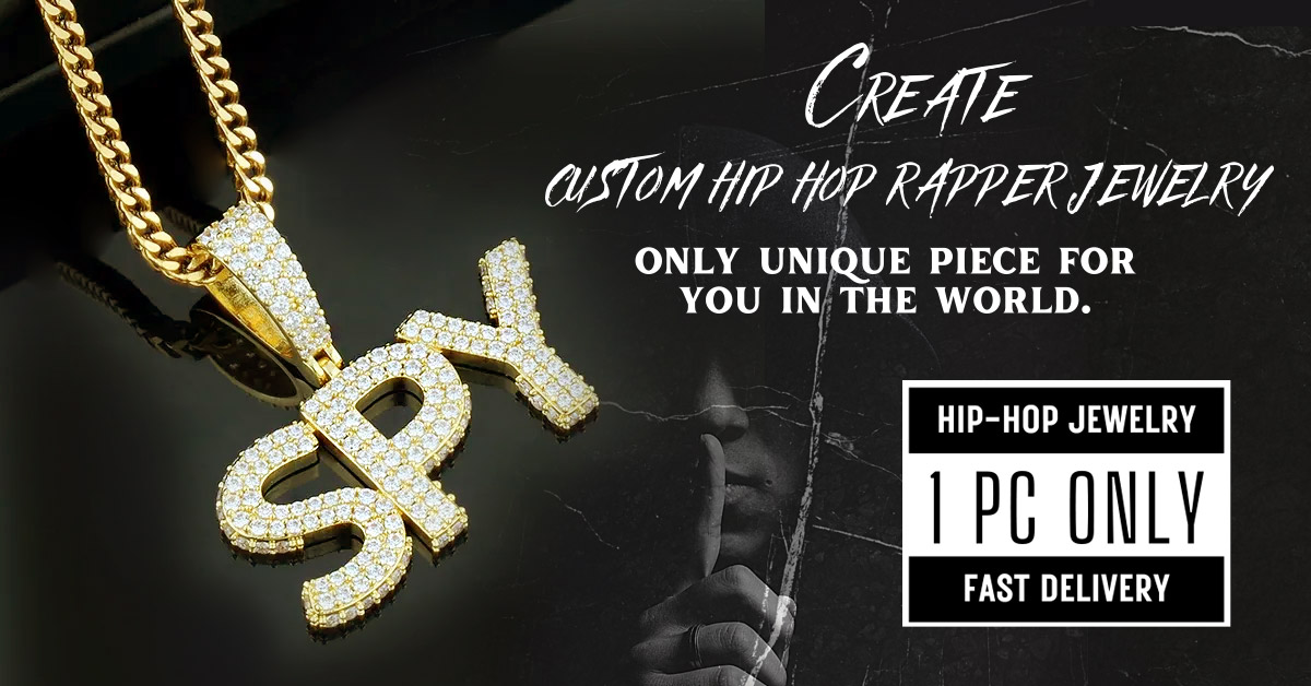 Customize your own store hip hop pendant